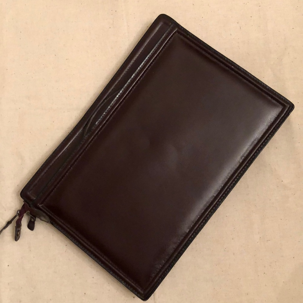 Leather portfolio